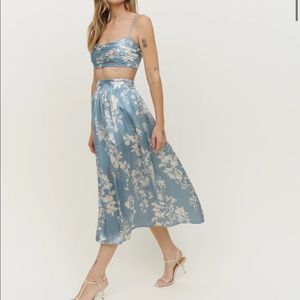 Carrie Silk Two piece